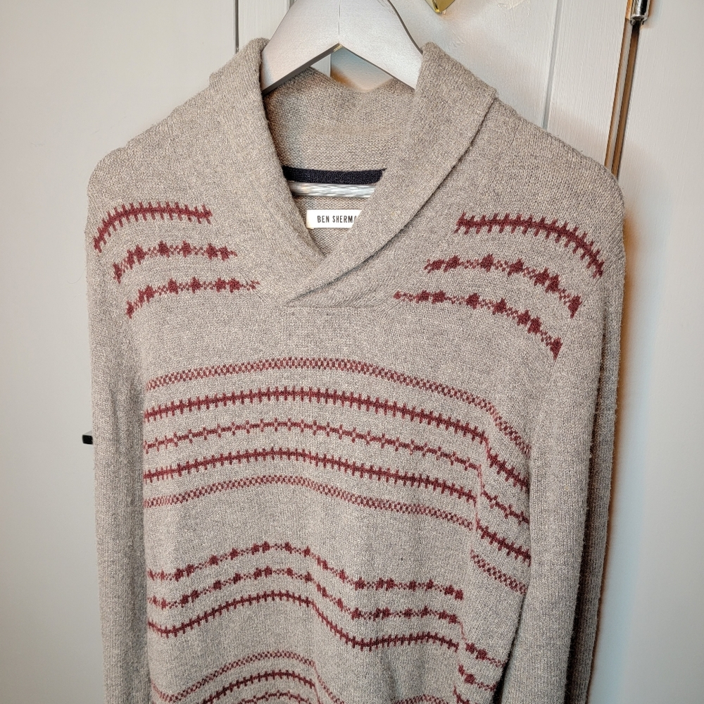 Ben Sherman Shawl-Collar Sweater